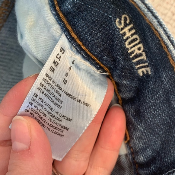 AE Shortie Denim Shorts - Picture 3 of 3